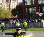 Protesters oppose EDL in Manchester